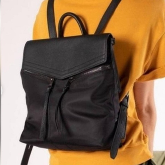 Botkier Trigger Nylon Black Backpack - Picture 1 of 7